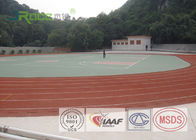 Wear Resistant Running Track Flooring Permeable For Outdoor Stadium