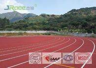 Shock Absorption Athletics Running Track Flooring , Track And Field Surface