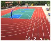 Spray Coating Athletic Track And Field Surface For Running Track Surface