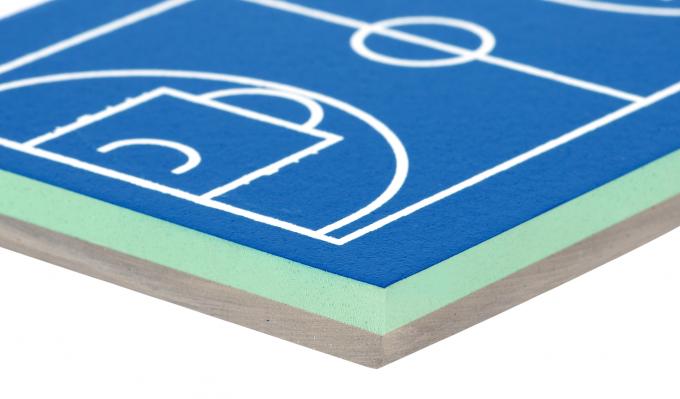 Materieller Sport synthetisches Silikon PUs im Freien, der für das Volleyballfeld Multifunktions ausbreitet