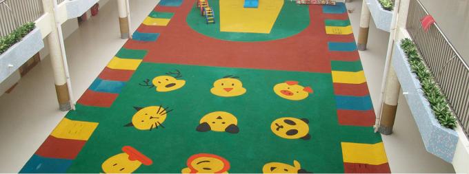 Gummigummibodenbelag-Spielplatz-Boden des material-EPDM im Freien für Kinder