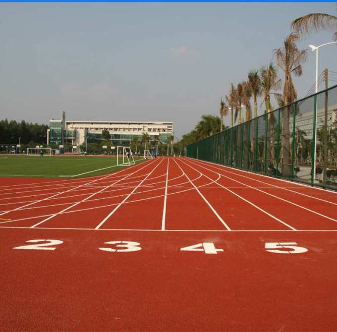 Polyurethan-Leichtathletik-Oberfläche, Highschool synthetische Bahn für das Laufen
