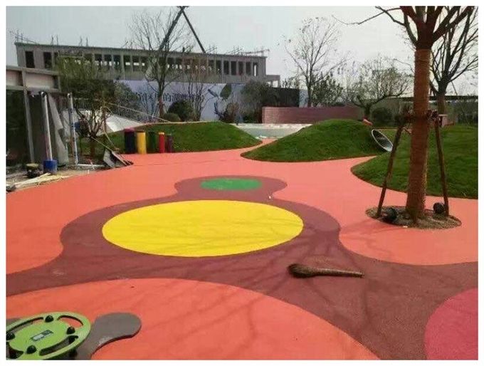 Gute Haltbarkeit EPDM für Schulspielplatz-Kindergarten-Gummibodenbelag 5MM